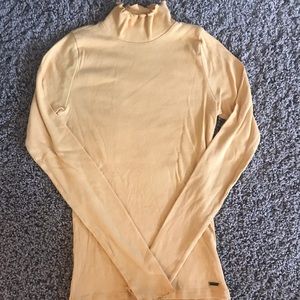 Hollister Yellow Turtleneck